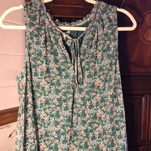 Max Studio floral print dress. Size L NWT
